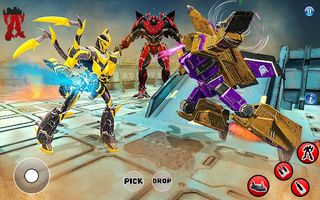 Robot Car Transform Crime City - Screenshot 1