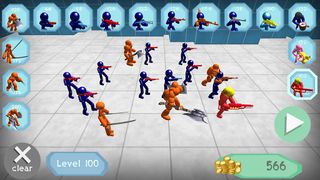 Stickman Spiders Battle Simula - Screenshot 2