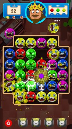 POP Germs: Match 3 Game - Screenshot 1