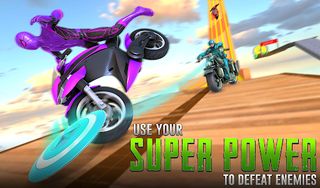 Superhero Bike Racing Game 3D - Screenshot 3