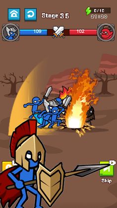 Stickman Legions Battle Game - Screenshot 1