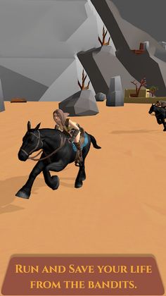 Wild West - Horse Chase Games - Screenshot 2