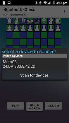 Bluetooth Chess - Screenshot 2