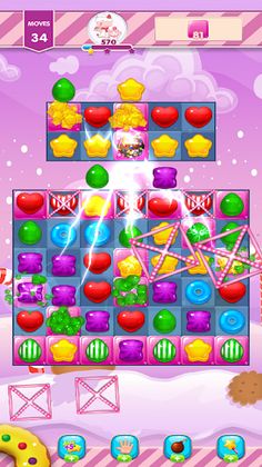 Sweet Candy Craft Match 3 - Screenshot 4