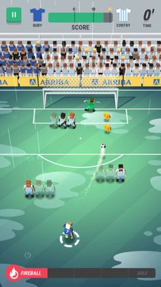 Tiny Striker: World Football - Screenshot 4
