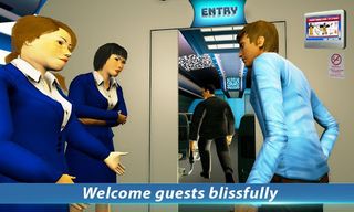 Airhostess Flight Pilot 3D Sim - Screenshot 1