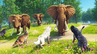 Virtual Arctic Wolf Family Sim - Screenshot 2