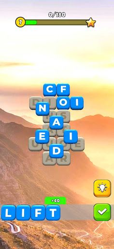 Mahjong Word Tiles - Screenshot 1
