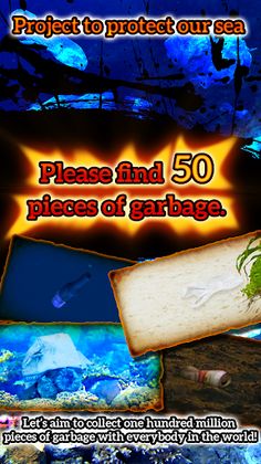 Blue for life：Pick up garbage - Screenshot 2