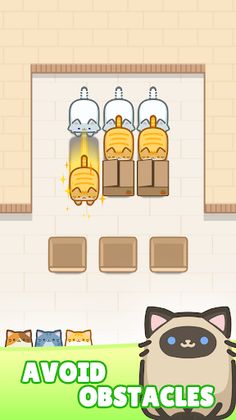 Box Cat Jam : Match 3 Cats - Screenshot 3