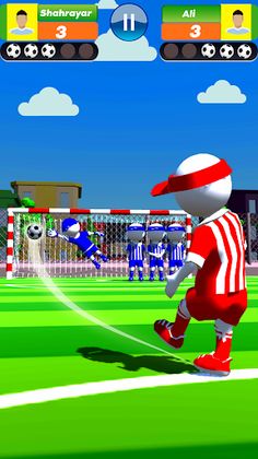 Stickman Football: Soccer Goal - Screenshot 1