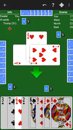 Oh Hell - Expert AI - Screenshot 1