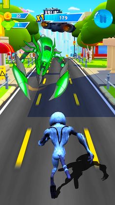 Ben Super Omnitrix 10Alien Run - Screenshot 3
