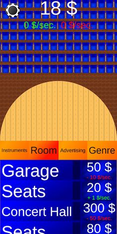 Idle Music - Create your Band - Screenshot 2