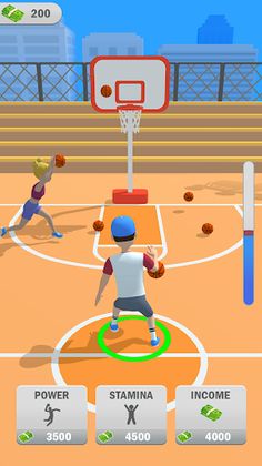 Super BasketBall : Goal Battle - Screenshot 1