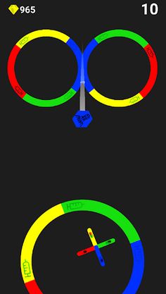 Flappy Color Fall - Screenshot 2