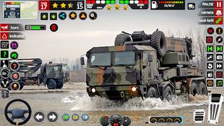 US Army Truck Military Game 3D - Screenshot 2