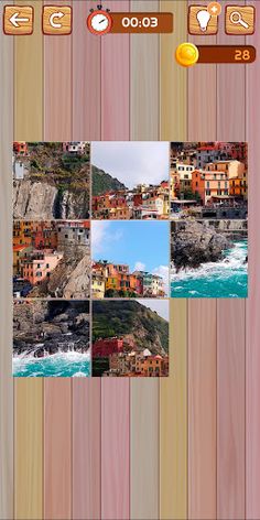 Sliding Puzzle - World Places - Screenshot 3