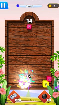 2048 Bouncy Blocks Game - Screenshot 4