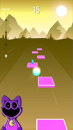 Smiling Critters Tiles Hop - Screenshot 2