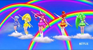 Glitter Force Game - Screenshot 2