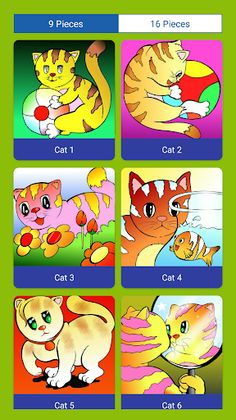Orange Cat Puzzle - Screenshot 2