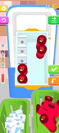 Fill the Fridge 3D Sorting - Screenshot 1