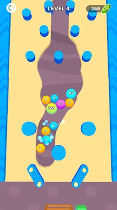 2048 Sand Balls: Puzzle Games - Screenshot 4