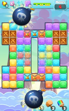 Toy Cubes - Match 2 And Blast - Screenshot 3