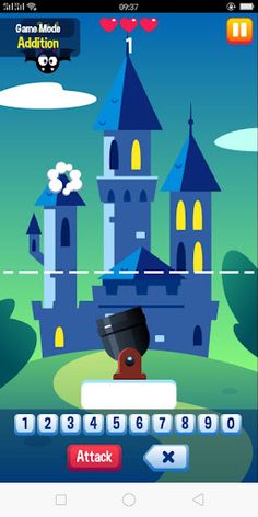 لعبة الرياضيات والخفافش - Screenshot 4