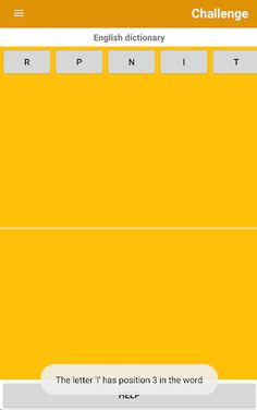 Braining with letters - Screenshot 2