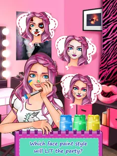 Face Paint Party - Social Star - Screenshot 4