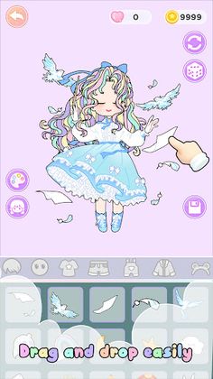 DIY Anime Doll: Dress Up Game - Screenshot 2