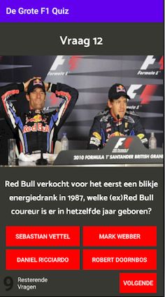 De Grote F1 Quiz! - Screenshot 2