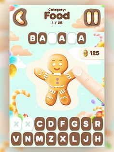 Sweet Hangman - Guess Words - Screenshot 2