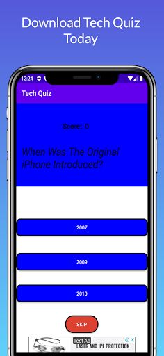 Tech Quiz - Screenshot 1