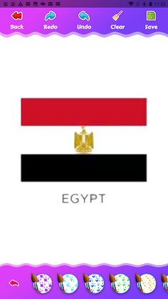 coloring flag African country - Screenshot 4