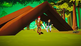 Jungle Escape: Parkour Run 3D - Screenshot 1