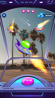AR Spaceship Shooting Games - Screenshot 1