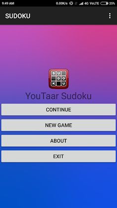 SUDOKU - Screenshot 1