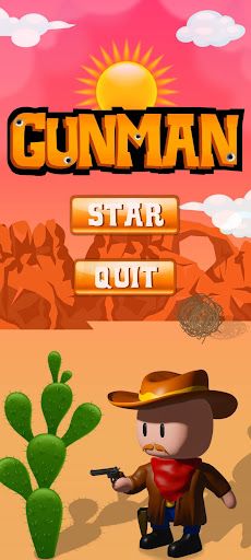 GunMan: Juego de Pistola veloz - Screenshot 1