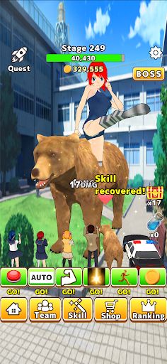 Incremental school tap battle - Screenshot 4