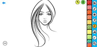 Salon kecantikan make up game - Screenshot 2