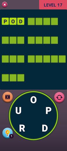 Word Up to 6 Letters - Screenshot 2