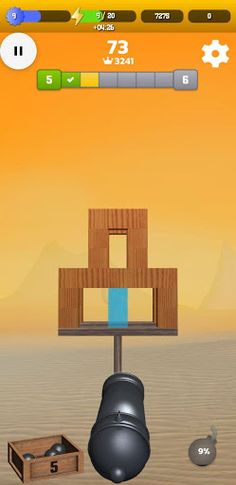 Cannon Balls 3D - Free! - Screenshot 2