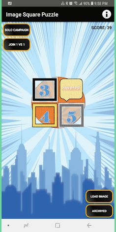 Image Square Puzzle - Screenshot 1