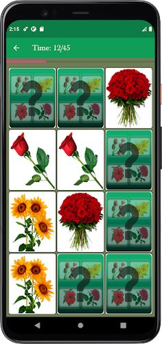 Flower Memory Matching Game - Screenshot 4
