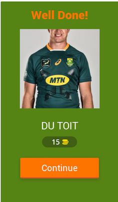 Springboks Players trivia - Screenshot 1