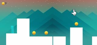 Endless Run Bouncy Spring - Screenshot 1