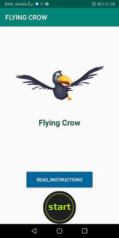 Flying Crow - Screenshot 1